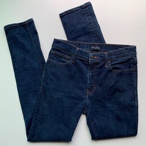 J. .Crew Mercantile Slim Flex Dark Wash 5-pocket Jeans 32x32
